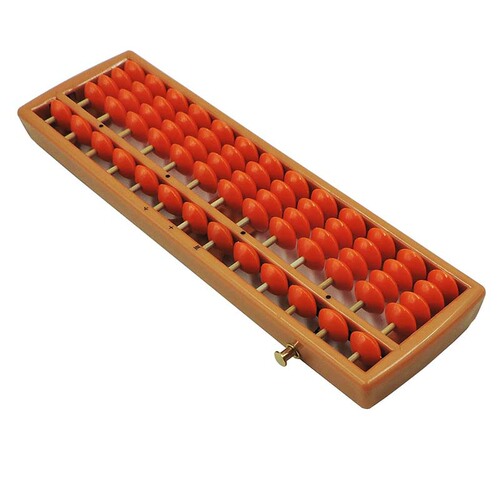 13-speed abacus with clearing device, specially designed for primary school students' classroom practice, for kindergarten children, ABS material