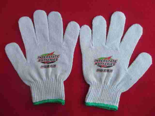 劳保广告手套高质量印刷各种logo图