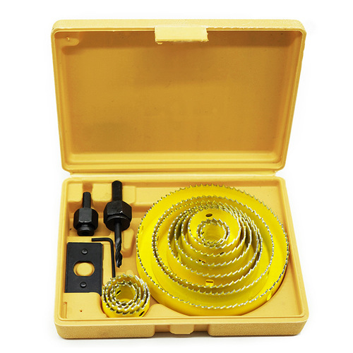 Woodworking Hole Saw Kit 8/13PC Drywall Hole Saw Spot Light Hole Saw Plastic Thin Wood Hole Saw