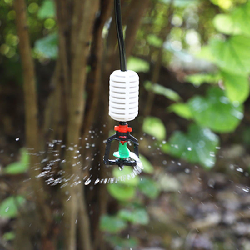 Boquilla de rociador de rueda giratoria de rociador de suelo invertido Boquilla de rociador de equipos de riego de jardín no incluye impuestos