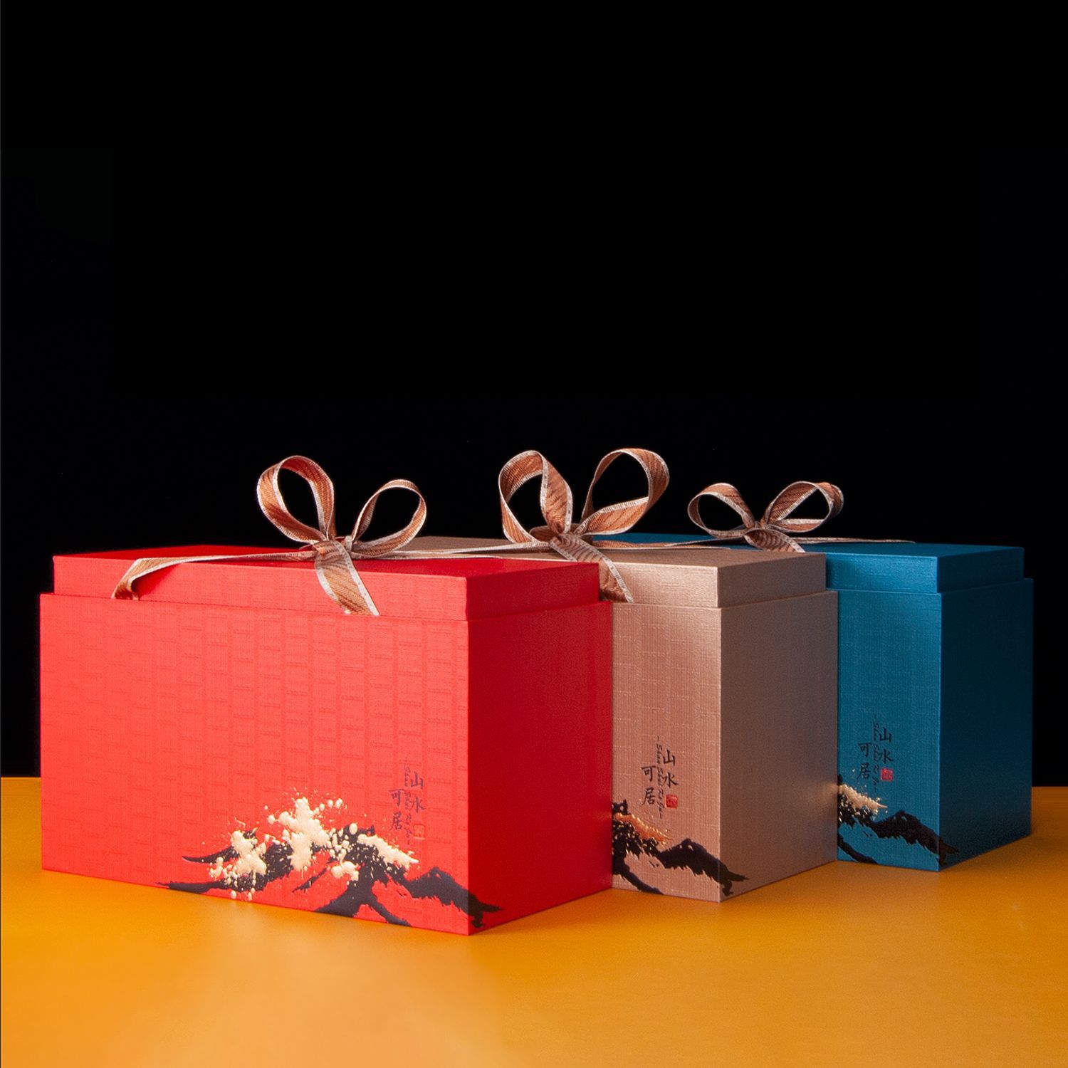 创意茶叶包装盒空礼盒通用红茶大红袍正山小种茶叶铁罐装空盒家用|ru