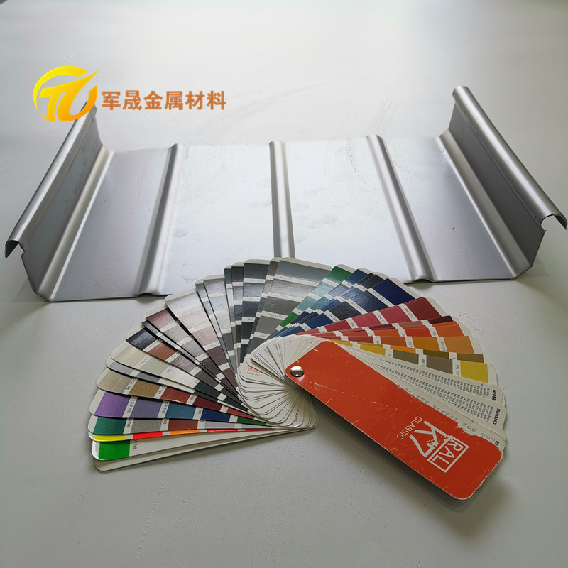 源头厂家全国供应优质3003氟碳漆0.7厚65-400型铝镁锰板