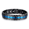 Magnetic bracelet natural stone stainless steel