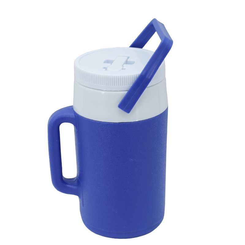 Forro de plástico veterinario colección de esperma taza 2000ml jabalí colección de semen taza granja cerdo semen termo taza