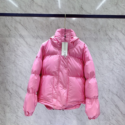 Europe station 20 winter new pattern Stand collar Pink By age Bread wear have cash less than that is registered in the accounts Down cotton Cotton thickening coat
