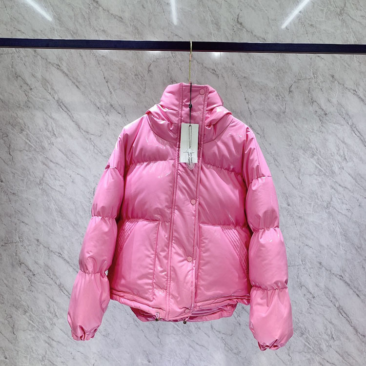 Europe station 20 winter new pattern Stand collar Pink By age Bread wear have cash less than that is registered in the accounts Down cotton Cotton thickening coat