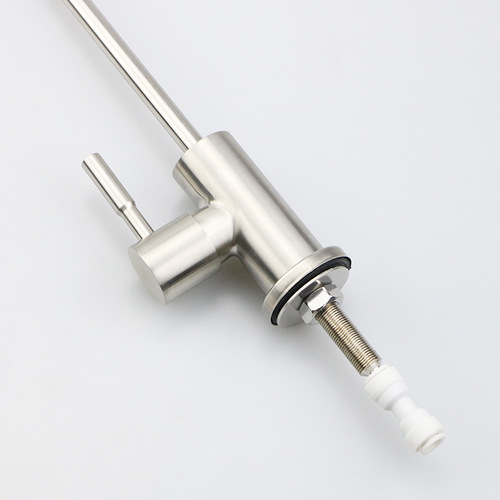 304 stainless steel kitchen basin water purifier household direct drinking water faucet 2-point gooseneck water dispenser faucet wholesale