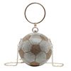 Spherical cute handheld bag strap, chain, dress, 2020, food bag, internet celebrity, chain bag