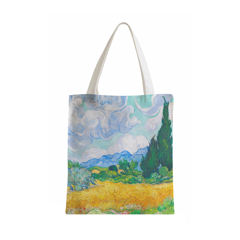 麦田里的丝柏树