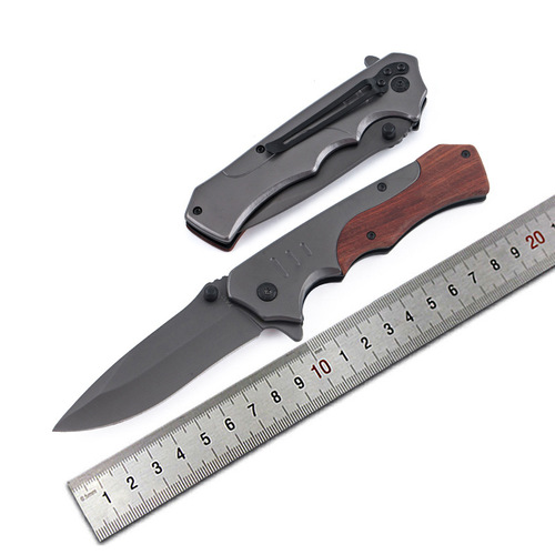 Outdoor folding knife, pocket knife, outdoor tactical wilderness survival hunting knife, high hardness multi-functional folding knife