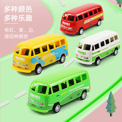 Wholesale children's toy cars, boy's Reley small cars, simulated bus cars, hot-selling street stall amusement park gifts