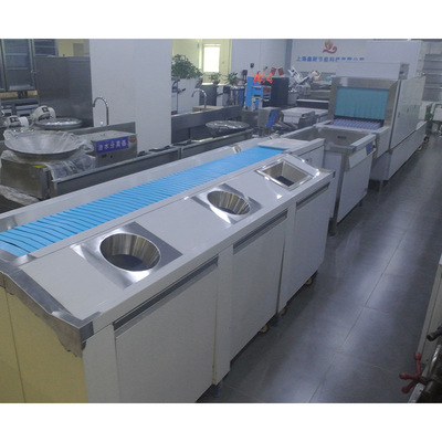 commercial Kitchen Equipment hotel canteen electrothermal Channel type fully automatic Changlong dishwasher Jiangsu