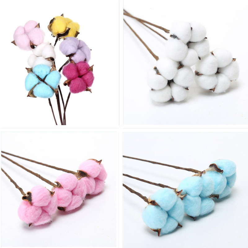 Simulation single -supported color cotton rural style craftsmanship…