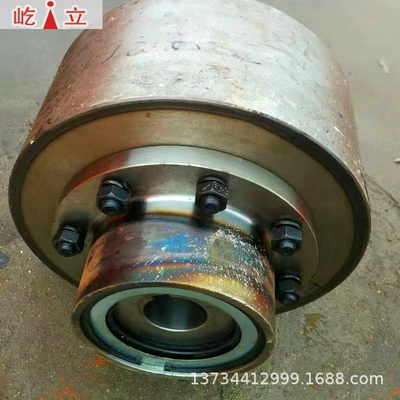 Factory sales double beam lifting brake wheel crane running Brake brake wheel wholesale