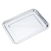 304 stainless steel square plate thickened tea tray dish rectangular disk steaming rice plate barbecue fish plate barbecue tray plate dinner plate