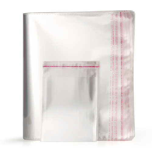 自粘袋 OPP不干胶袋 服装包装袋 透明塑料袋 衬衫包装袋30*40