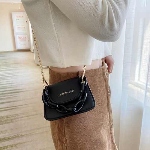 Summer small fresh bag for women 2020 new trendy high-end portable crossbody bag versatile ins jelly small bag
