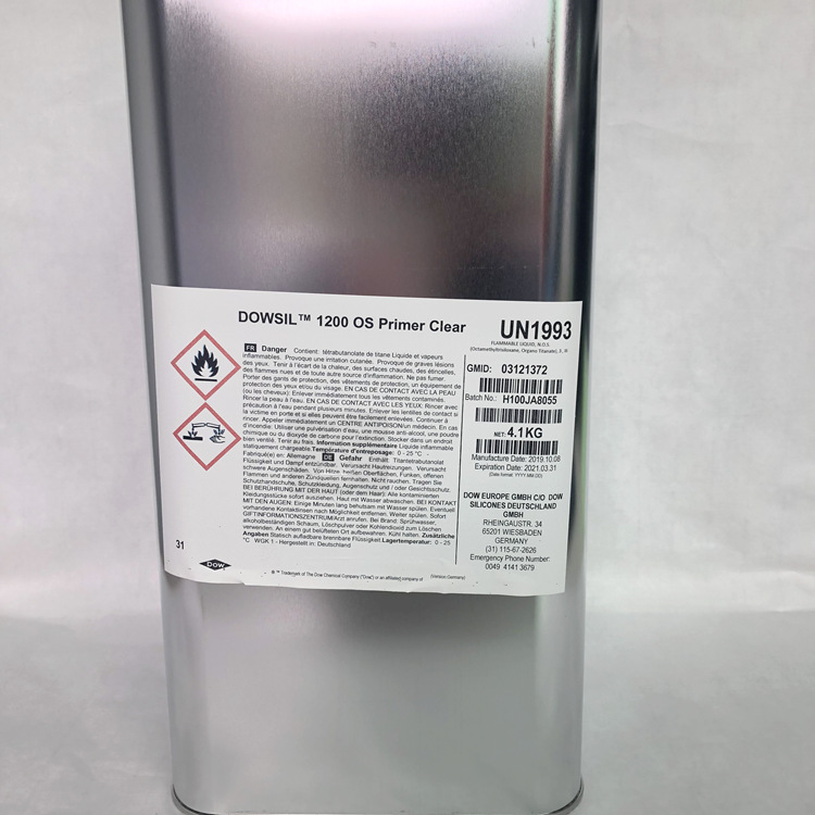 道康宁1200OS primer硅胶底漆底涂剂增加粘接力无色透明4.1KG