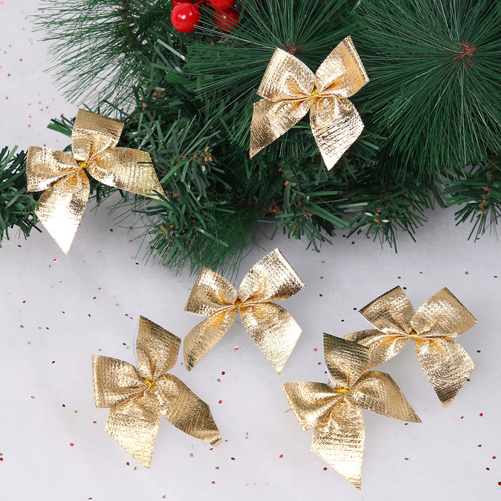 Weihnachten Einfacher Stil Bogenknoten Tuch Ferien Täglich Dekorative Requisiten display picture 2