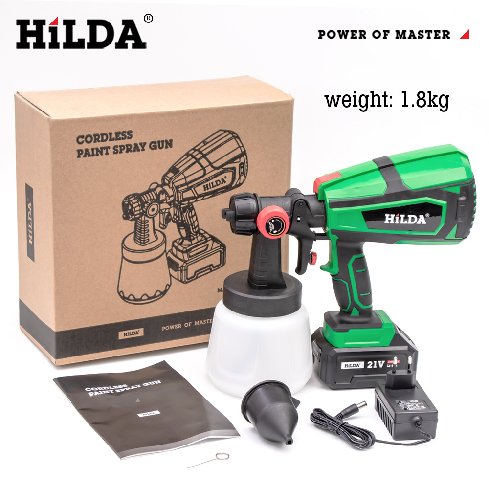 HiLDA inalámbrico eléctrico de Litio PISTOLA DE PULVERIZACIÓN hogar Interior Oficina desinfección esterilización aerosol Amazon herramienta image 8