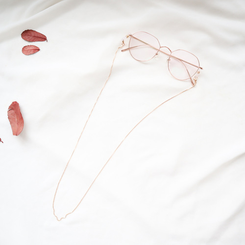 IU's same style Internet celebrity glasses chain lanyard lanyard South Korea Dongdaemun anti-lost halter necklace jewelry