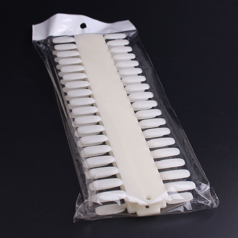 Esmalte de uñas vendedor caliente transfronterizo 72 tarjeta de color tira de doble cara Placa de color esmalte de uñas práctica tarjeta de color Pantalla de esmalte de uñas