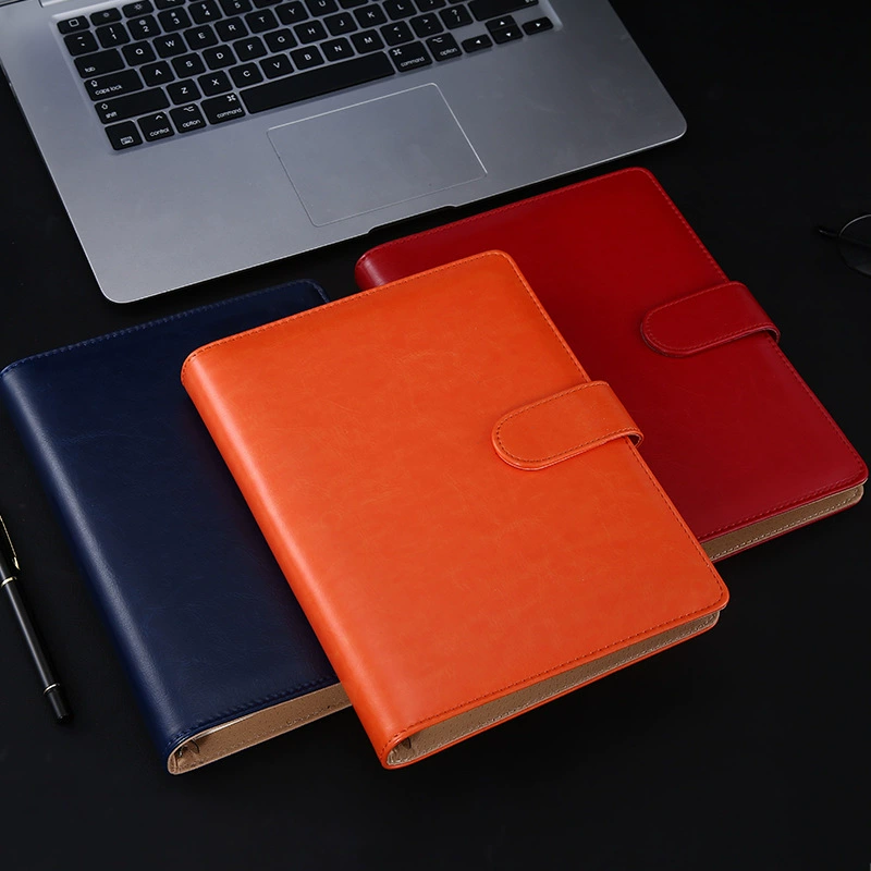 Laptop, book, polyurethane notebook, new collection, business version, tear-off sheet