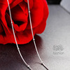 Necklace, fashionable chain for key bag , silver 925 sample, silver 925 sample, 925 sample silver