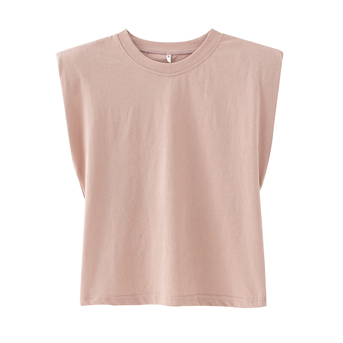 wholesale autumn 8-color shoulder pad women s T-shirt  NSAM4211