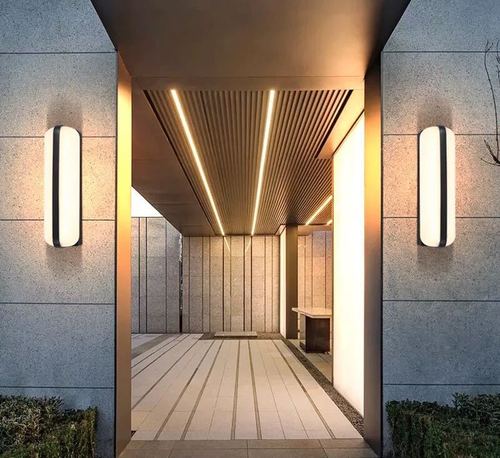 Outdoor Waterproof LED Wall Lamp, Simple Staircase Corridor Courtyard Lamp, Ultra Bright Balcony Wall Lamp
