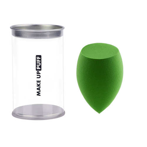 Tin Box Packaging Makeup Sponge Single Pack No Absorption Beauty Sponge PU Foam Sponge Powder Puff Super Soft Mega Soft Color Correcting Sponge