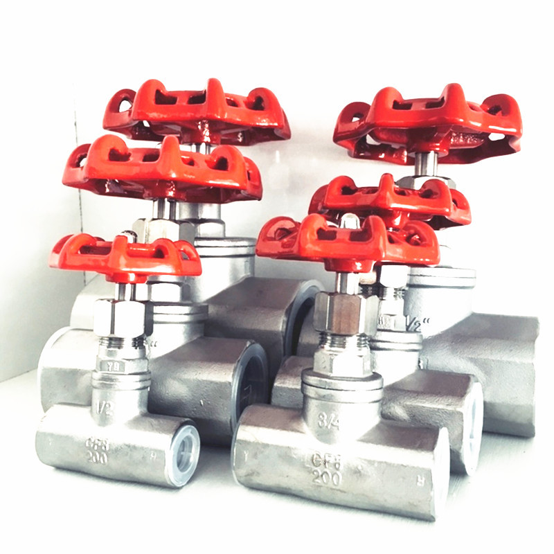 厂家直销不锈钢内螺纹截止阀J11W-16P加厚304不锈钢截止阀门dn32