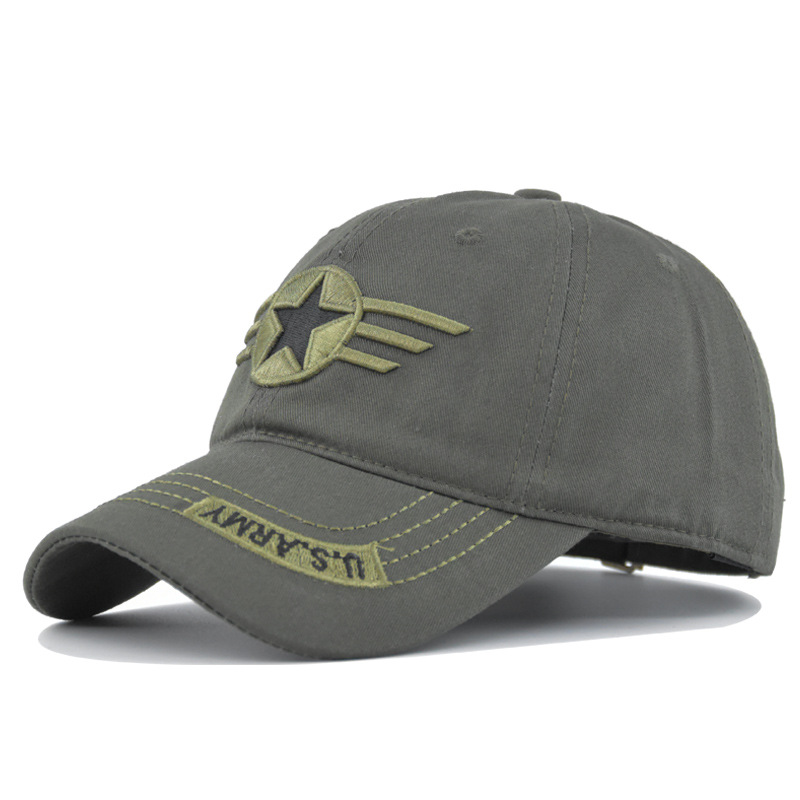 Hot selling hiking tactical baseball embroidered five pointed star camouflage cap, spring and autumn sun shading_voghion.com