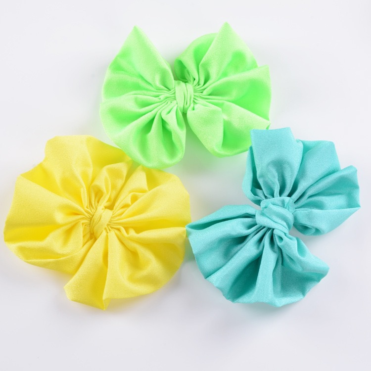 11厘米花瑶皱蝴蝶结