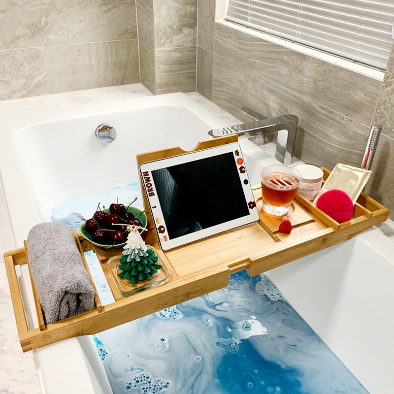 Buy quality Bathtub Rack Multifunctional Telescopic Rack from