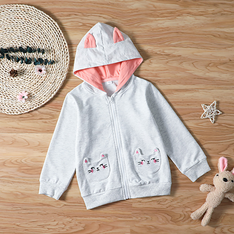 Cute Children's Hooded Jacket display picture 3