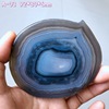 Primary colors of agate tablets coaster boutique small ornament landscape background wall hanging drawing original stone tea tray tea cushion cushion