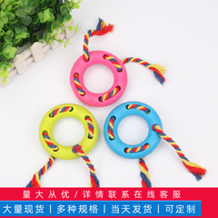 Circle-style Pet TPR Throw-and-Catch Toy Wholesale, Teeth-Grinding & Bite-Resistant Pet Toy, Creative Dog Toy