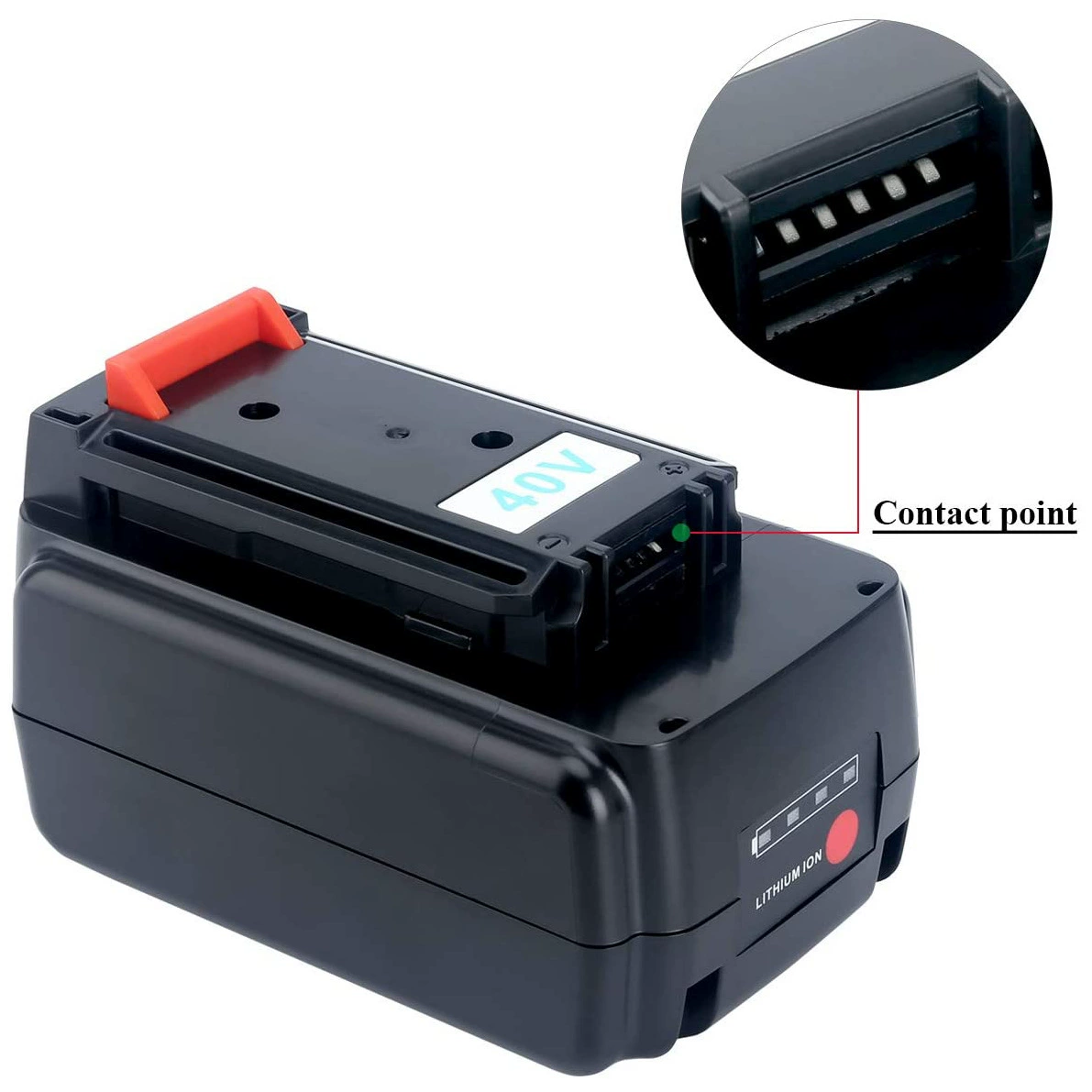 Литий-аккумулятор 40V 2.0Ah подходит для LBXR36 LBX1540 LBXR2036 LBX2040