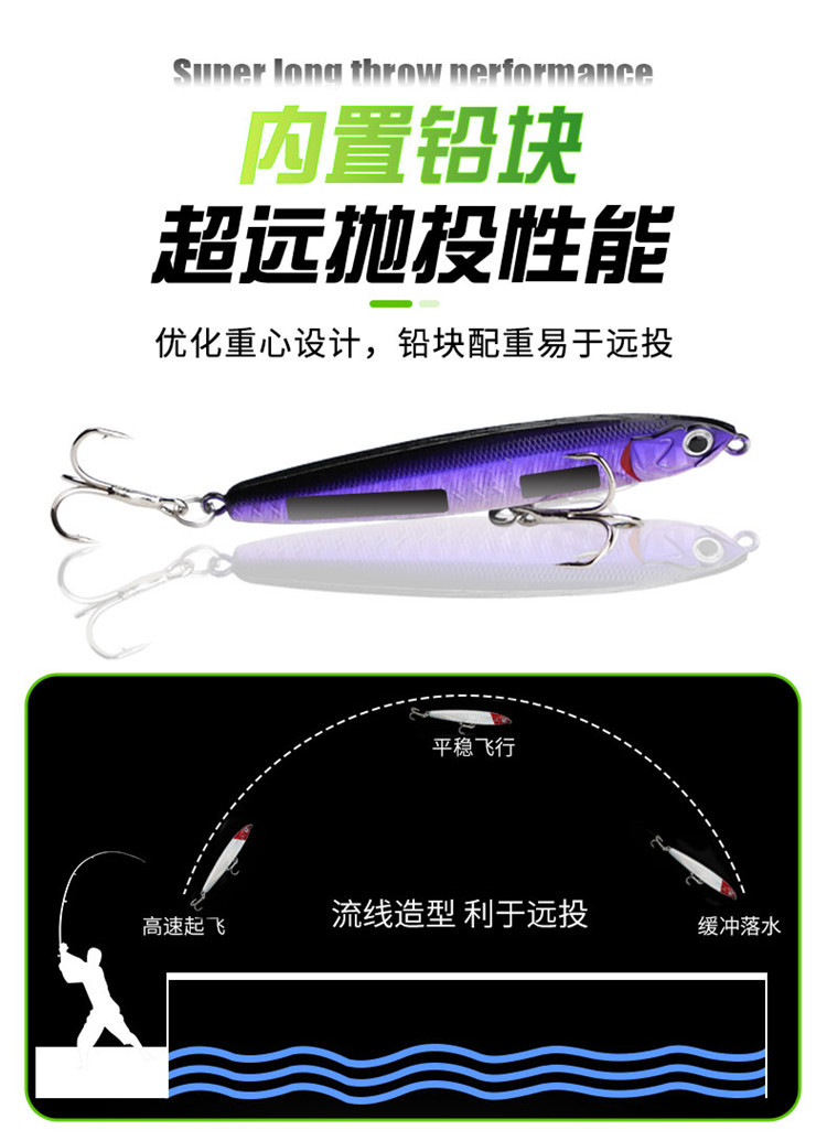 Floating Minnow Lures 95mm 8.5g Shiver Minnow Fishing Lure Hard Plastic Swiming Baits Fishing Tackle