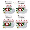 Amazon explosion models 2020 Christmas Christmas LAORENTOU Pendant face shield Snowman Santa Claus Pendants