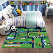 厂家批发家居客厅地毯 ins风卧室宝宝爬行卡通地垫儿童房卡通地毯