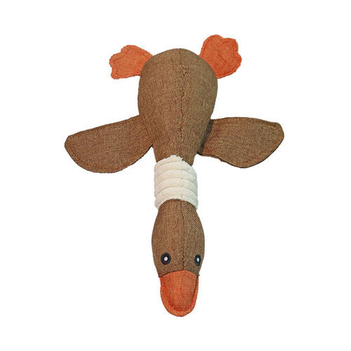 Pet toy to accompany the vocal golden retriever large, medium and small size linen bite-resistant wild goose vocal young adult dog golden retriever husky