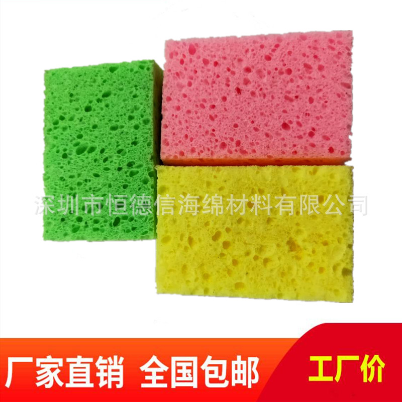 绿色吸水木浆棉 耐高温20mm木浆棉 清洁电烙铁头海绵