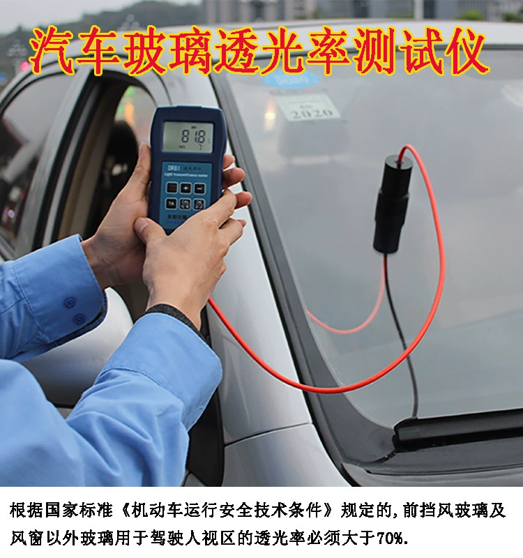 Поставка цифровых дисплеей Высокоточный пластиковый тестер пропускания света DR81 детектор светопропускания