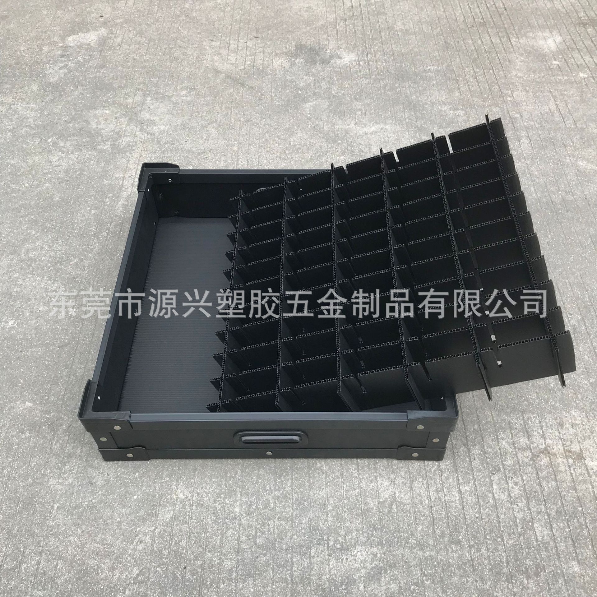 厂家中空板箱 精密电子元器件周转箱瓦楞板刀卡骨架箱万通板纸箱