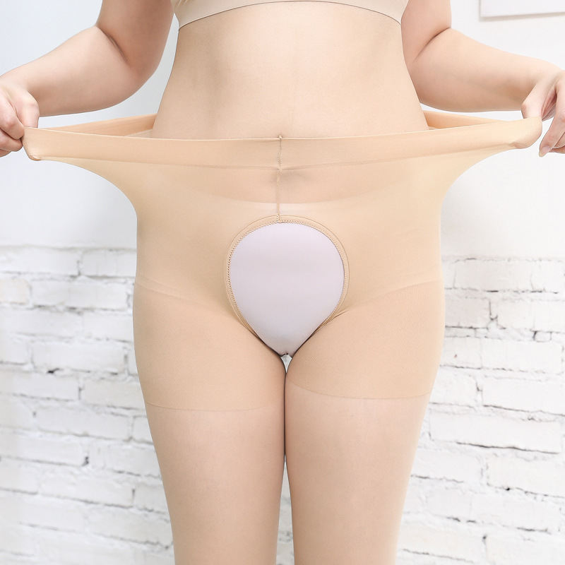 Plus Large Size Non-release Crotch Pantyhose Women's 200 Jin Chubby Sister Ultra-thin Skin-penetrating Lengthened Crotch Seamless Pantyhose Plus Large Size Non-release Crotch Pantyhose Women's 200 Jin Chubby Sister Ultra-thin Skin-penetrating Lengthened Crotch Seamless Pantyhose