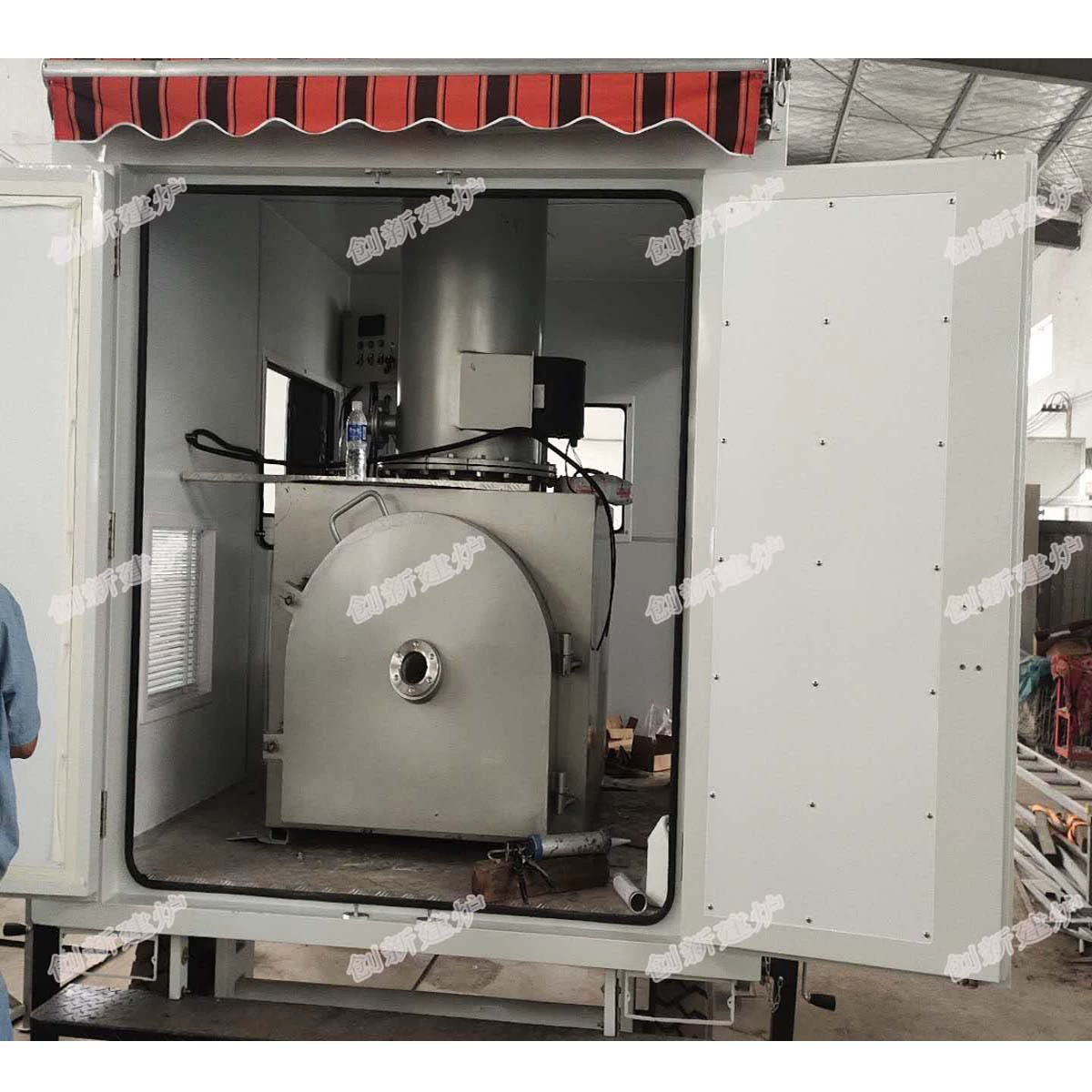 Крематор мобильный труп животного безвредная похоронная печь мусоросжигатель домашних животных прямые поставки с завода