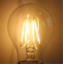 北欧家居灯泡复古E27螺旋高亮单灯节能B22LED透明多瓦A60/A19球泡