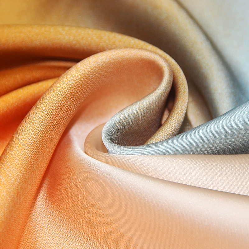 Fashionable summer thin silk scarf, gradient